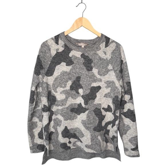 Athleta Alpaca Merino Wool Undercover Camo Sweater - Picture 3 of 11
